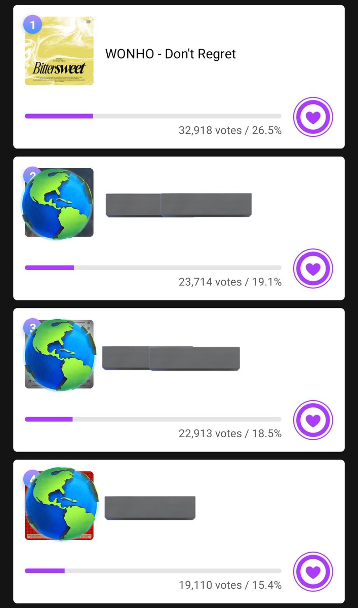 wonhosupportjp's tweet photo. 📢SHOW MUSIC CORE
Global Pre Voting
(Mubeat app)
#Dont_Regret is nominated👍.
🗓️Oct.25, Tue.18:00
- Oct.27, Thu.11:00 KST
Number of votes:Unlimited
1 vote = 3💗
You can vote with multiple accounts.
#WONHO #원호 #Wono
#On_On #Bittersweet
@official__wonho https://t.co/9SCnQTZ2k1