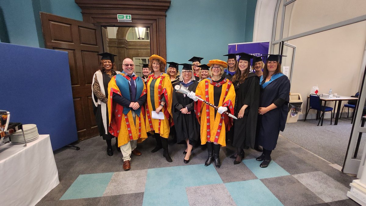 What a wonderful day #GreGrads @UniofGreenwich @GreEduHealth Our last graduation with the wonderful Prof Karen Cleaver @cleaver_p as our Head of School of Health Sciences. @janeharri1966 @ProfDerekMoore
