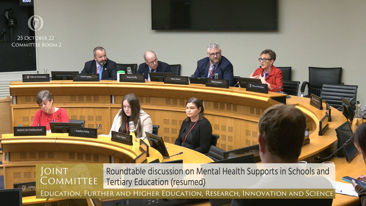 'It has fallen to the trade union movement to provide employee assistance programmes to its members, whereas this should be provided as a matter of course, by the Department'- Fórsa addressing the Joint Committee on Education. 📺Watch LIVE now: bit.ly/2GTYVXG