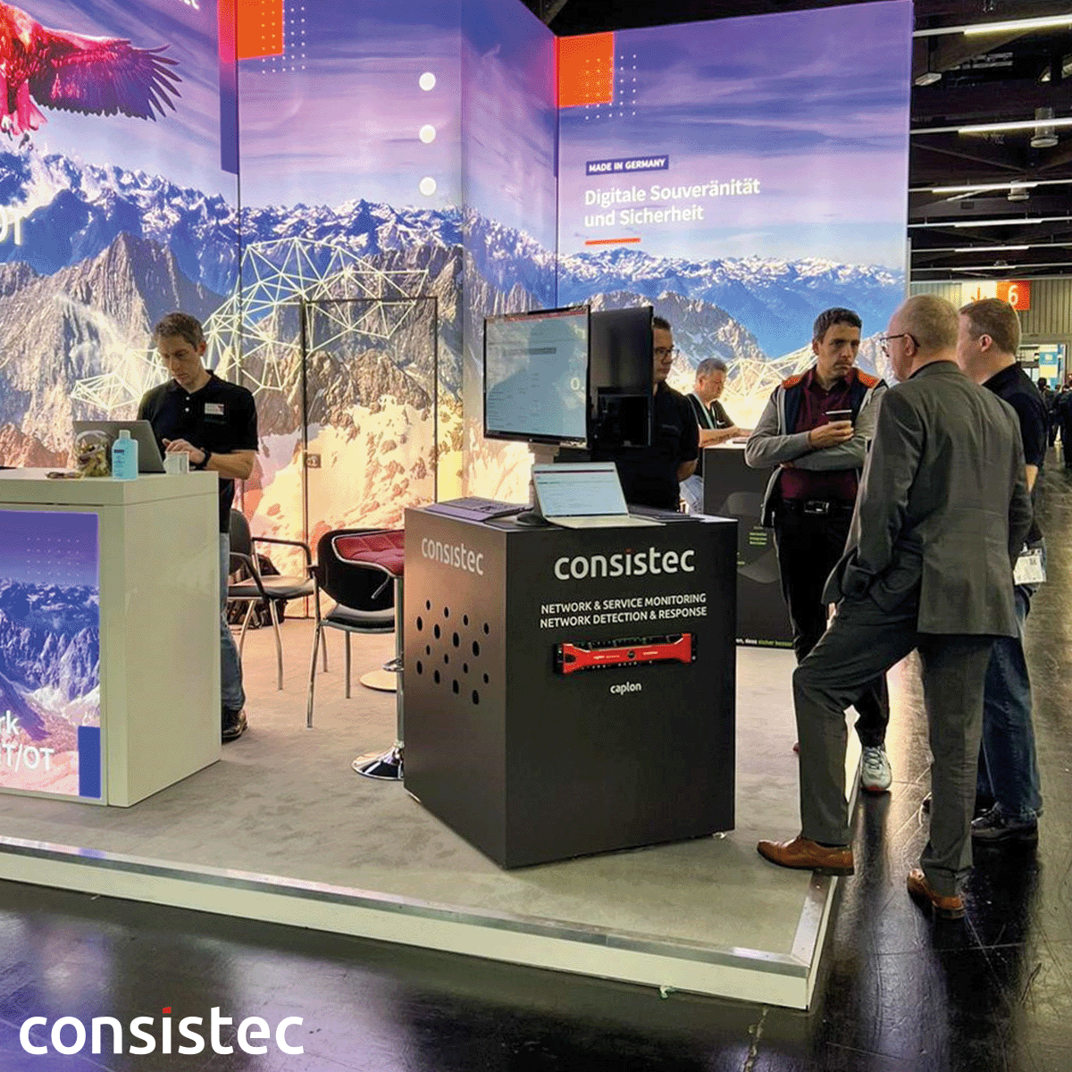CONSISTEC_SB's tweet photo. Let's Go!  Das Team der consistec freut sich auf ihren Besuch bei der @itsa_ITSecurity 2022. 
#consistec #networkmonitoring #Security #saarland https://t.co/0ZJ5B3jIY9
