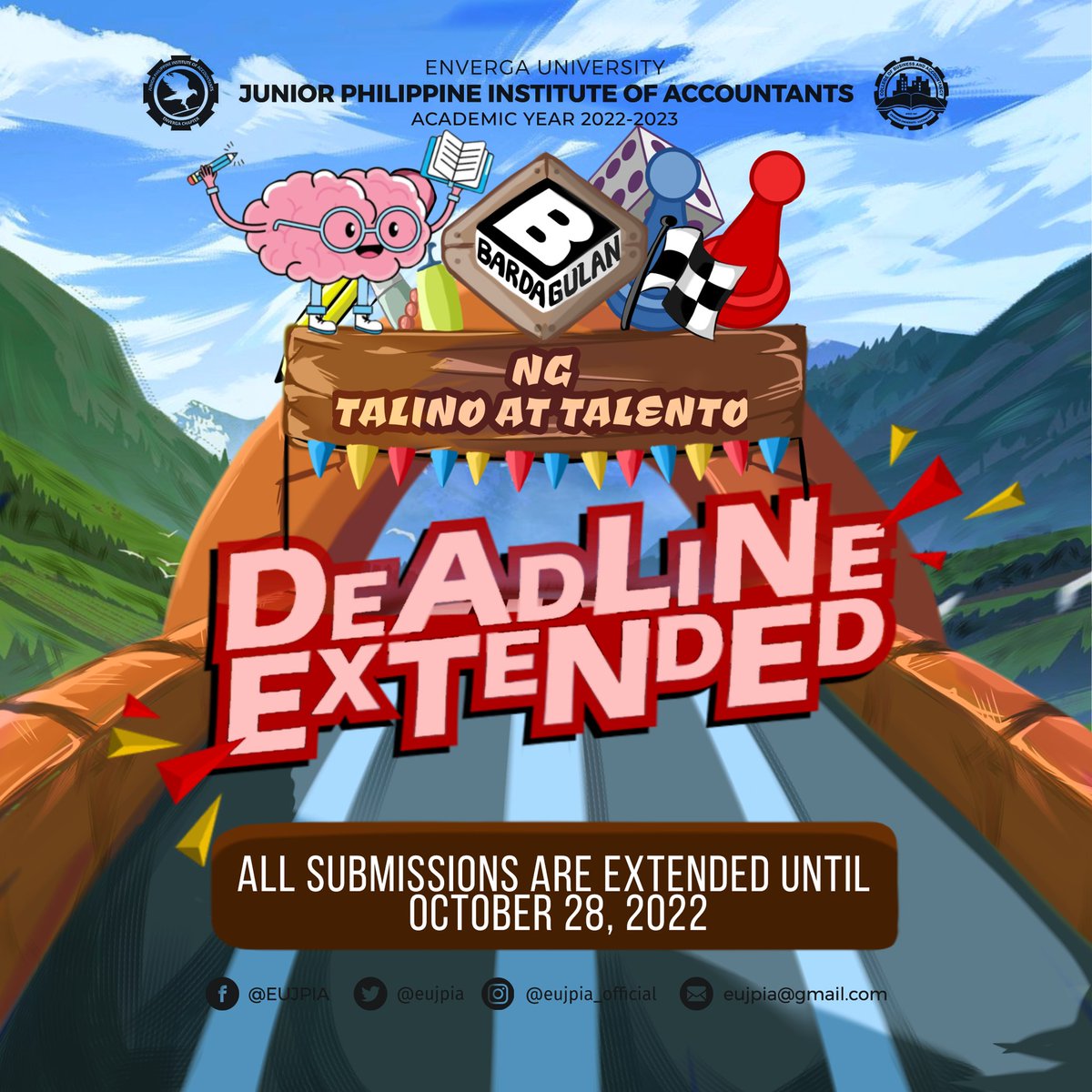 eujpia's tweet photo. UPDATE ❗❗

Upon numerous requests and concerns, the deadline for submitting entries for the 𝗕𝗮𝗿𝗱𝗮𝗴𝘂𝗹𝗮𝗻 𝗧𝗮𝗹𝗶𝗻𝗼 𝗮𝘁 𝗧𝗮𝗹𝗲𝗻𝘁𝗼 has been 𝗘𝗫𝗧𝗘𝗡𝗗𝗘𝗗. https://t.co/2iRdhYbwKX