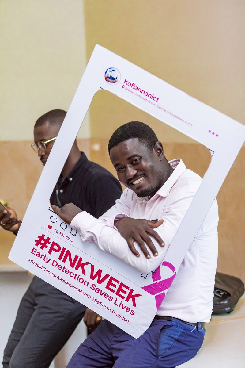 KofiAnnanICT's tweet photo. Yesterday, we successfully launched Pink Week Celebration as part of our effort to commemorate global Breast Cancer awareness in October..#PinkWeekCelebration #BreastCancerAwarenessMonth2022 #FreeBreastCancerScreening .1/4 https://t.co/yu8XhpeEAg