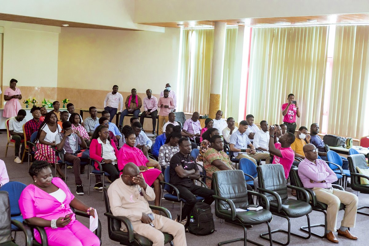 KofiAnnanICT's tweet photo. Yesterday, we successfully launched Pink Week Celebration as part of our effort to commemorate global Breast Cancer awareness in October..#PinkWeekCelebration #BreastCancerAwarenessMonth2022 #FreeBreastCancerScreening .1/4 https://t.co/yu8XhpeEAg