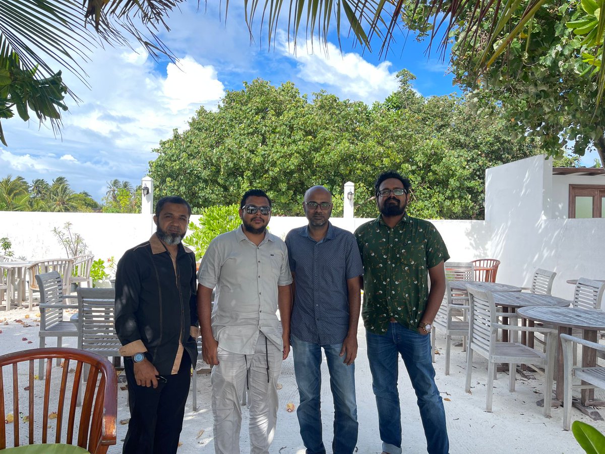 A very fruitful meeting between <a href="/Gotripmv/">GoTripMv</a> and <a href="/innermaldives/">Inner Maldives</a> regarding the launch of <a href="/flydubai/">flydubai</a> scheduled flights from Dubai to Gan. The start of a bright new chapter to southern tourism and accessibility to the world from Addu.