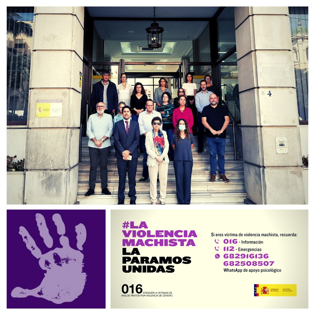 coord_VGCeuta's tweet photo. Minuto de Silencio en memoria tres víctimas de #ViolenciaMachista en nuestro país.
☎️#016ParaTodas
#NoEstásSola
#NosQueremosVivas      
#LaViolenciaMachistalaParamosUnidas https://t.co/braPqujsb1
