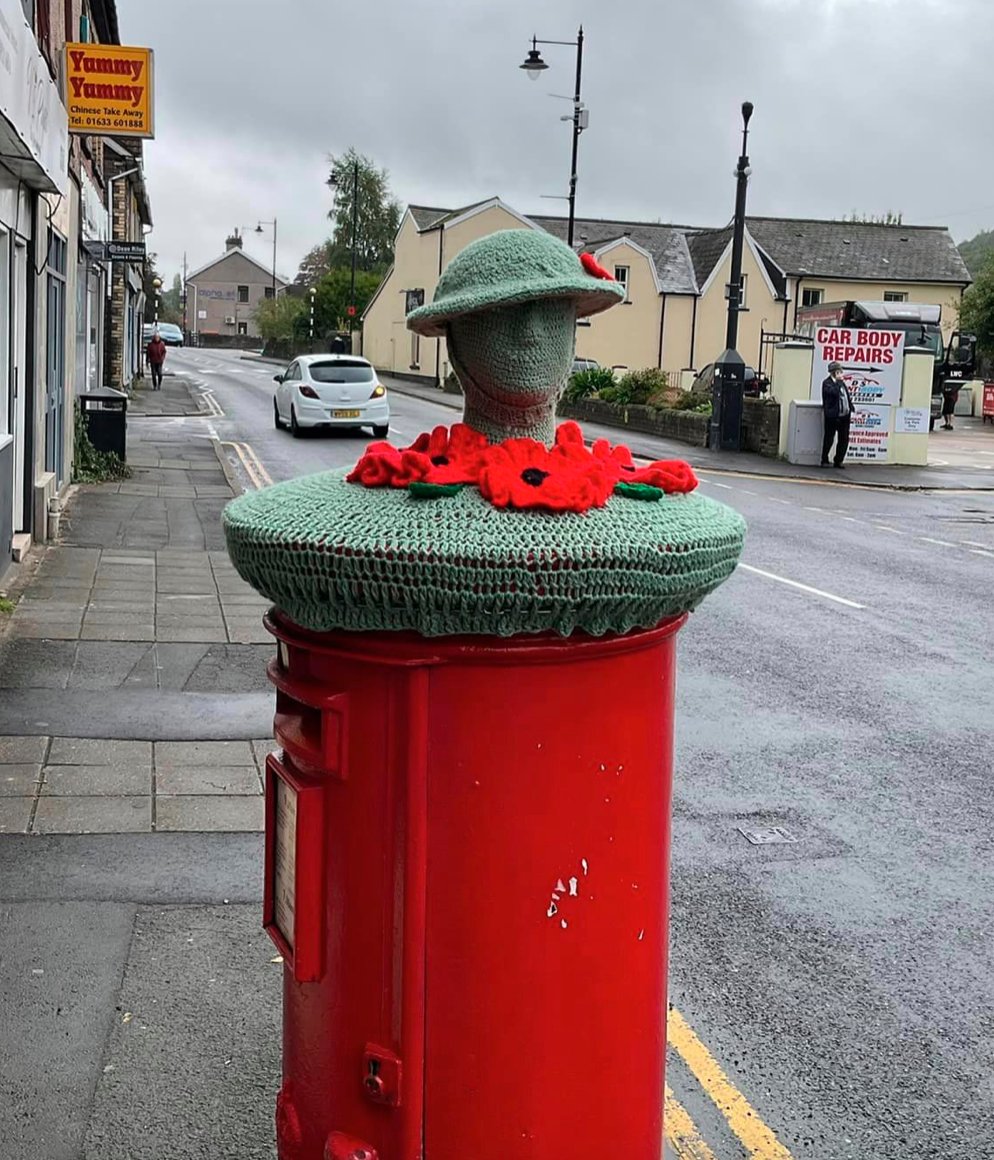 Thank you to Gill Hollister for this tribute in Risca.