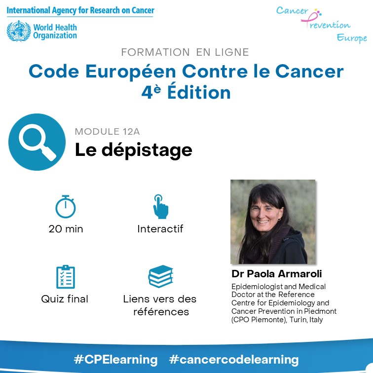 IARCWHO's tweet photo. Rejoignez la lutte contre le #cancer!
1⃣Suivez notre programme offert en ligne sur @cancercode
2⃣ Obtenez un certificat du Circ (IARC) et #CPElearning
3⃣ Devenez un défenseur de la#preventiondu cancer et un acteur de la #promotionde la #Sante
https://t.co/kIyvumQtPp https://t.co/JOrRcCRL9T