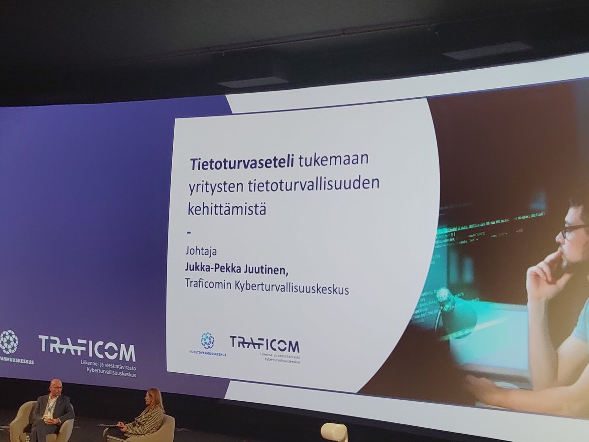 pveps's tweet photo. Tietoturvaseteli tueksi yritysten #tietoturva'n kehittämiseen. Haku mahdollista 1.12. alkaen.

#tietoturva2022 https://t.co/krhmBX3mLR