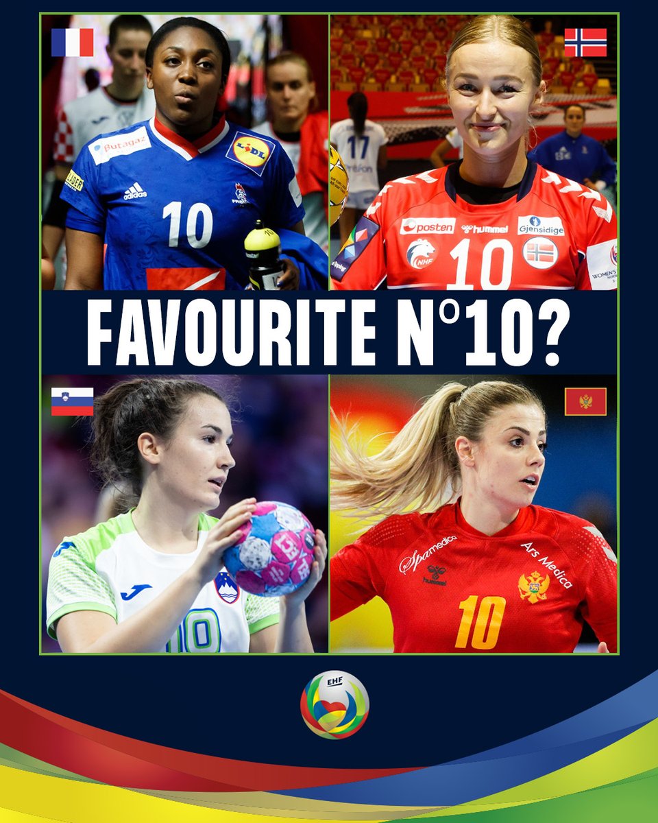 1⃣0⃣ days to go!⏳ Who is the best n°10 you know __________________ 👈😎 #ehfeuro2022 #playwithheart