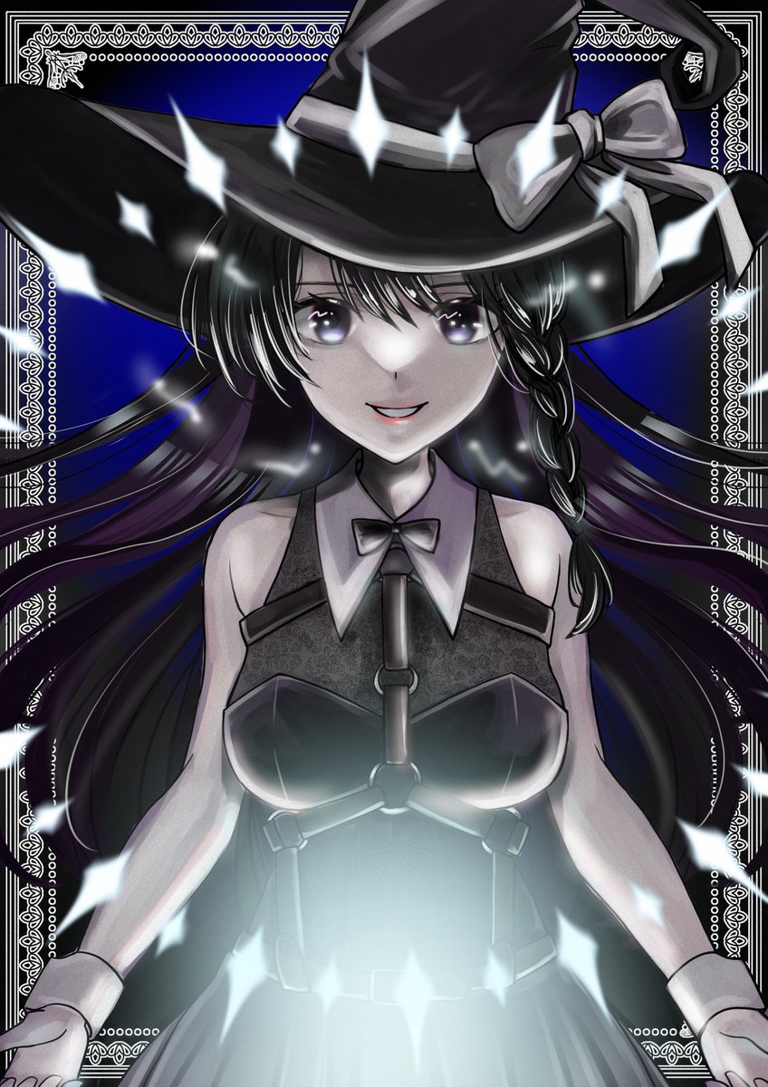 「もうすぐハロウィンなので魔力高めな魔女さん描きました! #創作 #イラスト #ハ」|餅田いずみ⭐️ご依頼受付中のイラスト