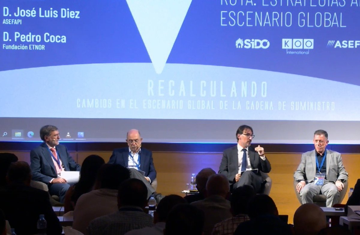 Asefapi_Es's tweet photo. Hoy nuestro Secretario General, Jose Luis Diez, ha hablado sobre cómo pueden adaptarse las empresas en situación de inflación sin perder el objetivo de rentabilidad y cómo se requiere establecer revisiones internas en @congresohabitat
#asefapi #FeriaHábitat #Hábitat2022 https://t.co/TckTMSyJsS