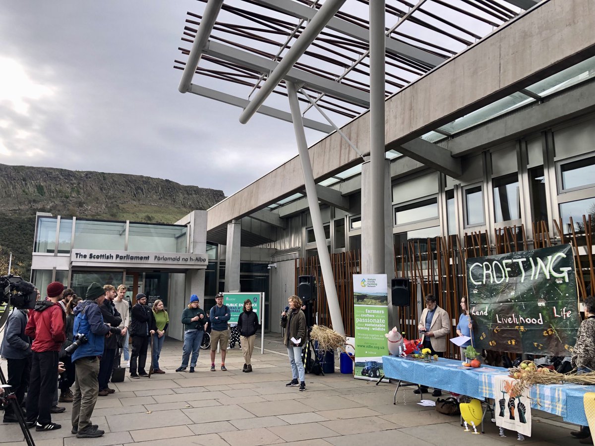 kirstyMTait's tweet photo. Speeches begin
First up @TaraCanelaWight setting out HOW we can support #SmallFarms & #Crofts in the #AgricultureBill
Don't forget to Tweet your support! #SupportSmallScale 🧵 https://t.co/O4JFBWFULP