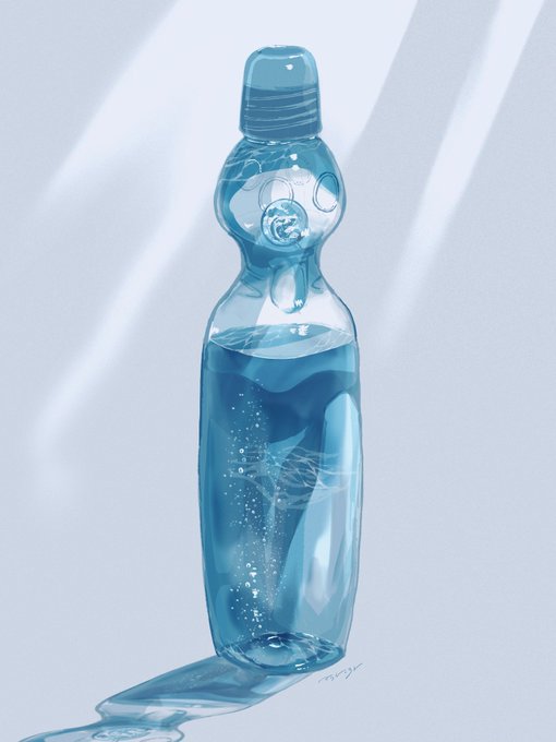 「ramune simple background」 illustration images(Latest)