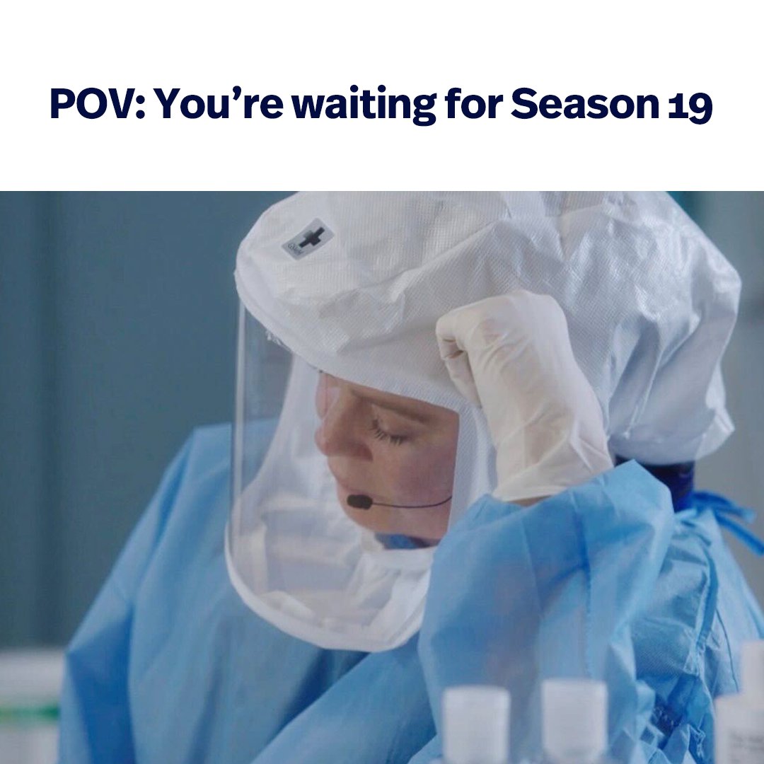 Only one more day to go! The #GreysAnatomy S19 premiere is streaming TOMORROW, 26 October on Disney+ UK, the home of Grey's Anatomy. Hear us out: McDisney+.