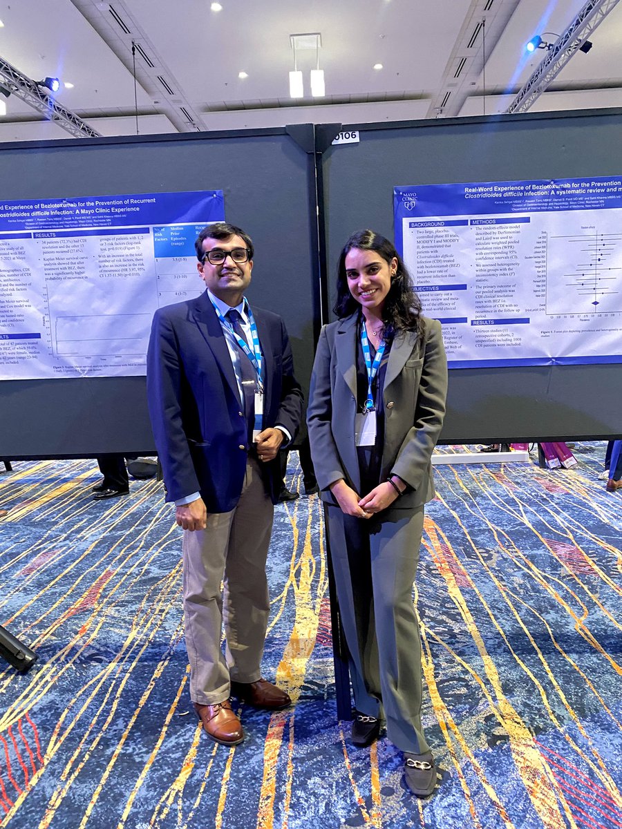 Thrilled to have presented at #ACG2022 @AmCollegeGastro made possible by @Khanna_S and his constant mentorship!
Humbled to represent 2 wonderful programs @YaleIMed @MayoClinicGIHep and extremely grateful for their support!