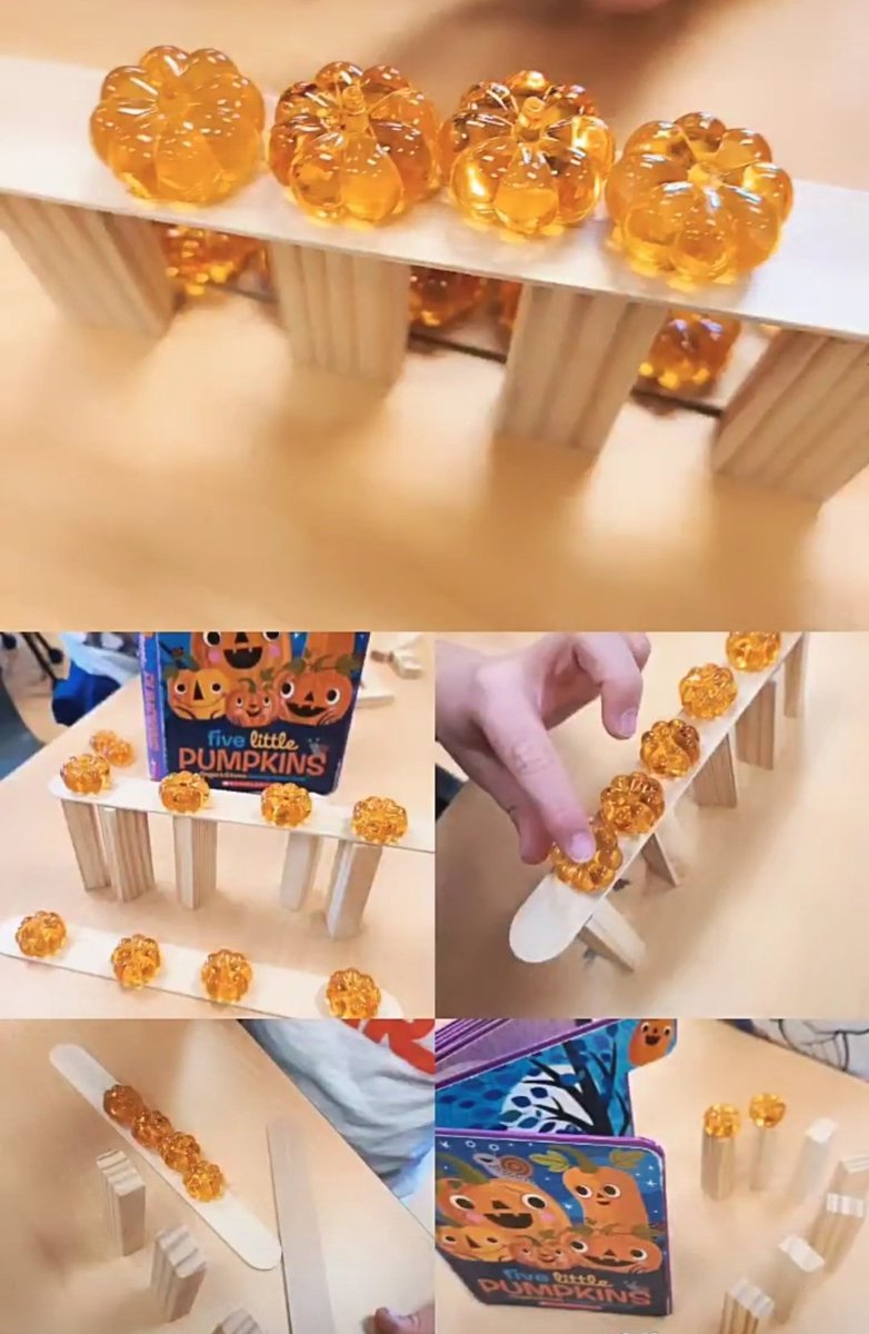 Can you build a gate to hold the five little pumpkins? #fdk #STEMeducation <a href="/LOC_YCDSB/">Light of Christ CES</a>