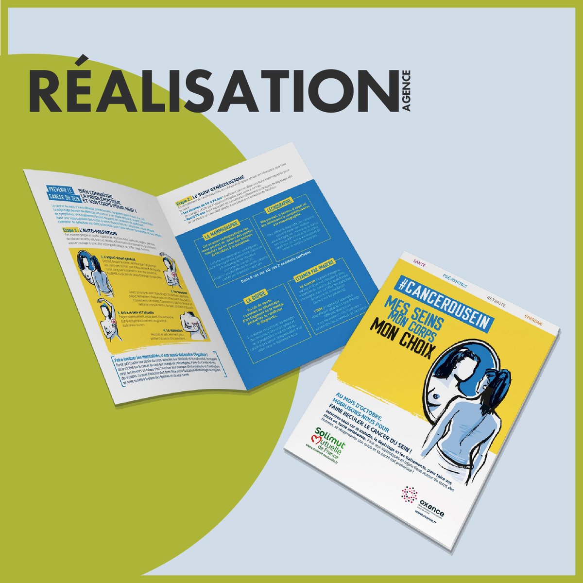 smallplanetCom's tweet image. A l’occasion d’Octobre Rose, Small Planet a conçu pour #Solimut et #Oxance une campagne de sensibilisation et de présentation de l’autodiagnostic du cancer du sein.
Via 3 étapes simples à réaliser (l'auto-palpation, le suivi gynécologique et dépistage). 

#unisontrelecancerdusein