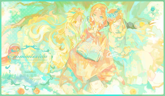 先月描かせていただいたスケブたちリクエストありがとうございました…! #Skeb 