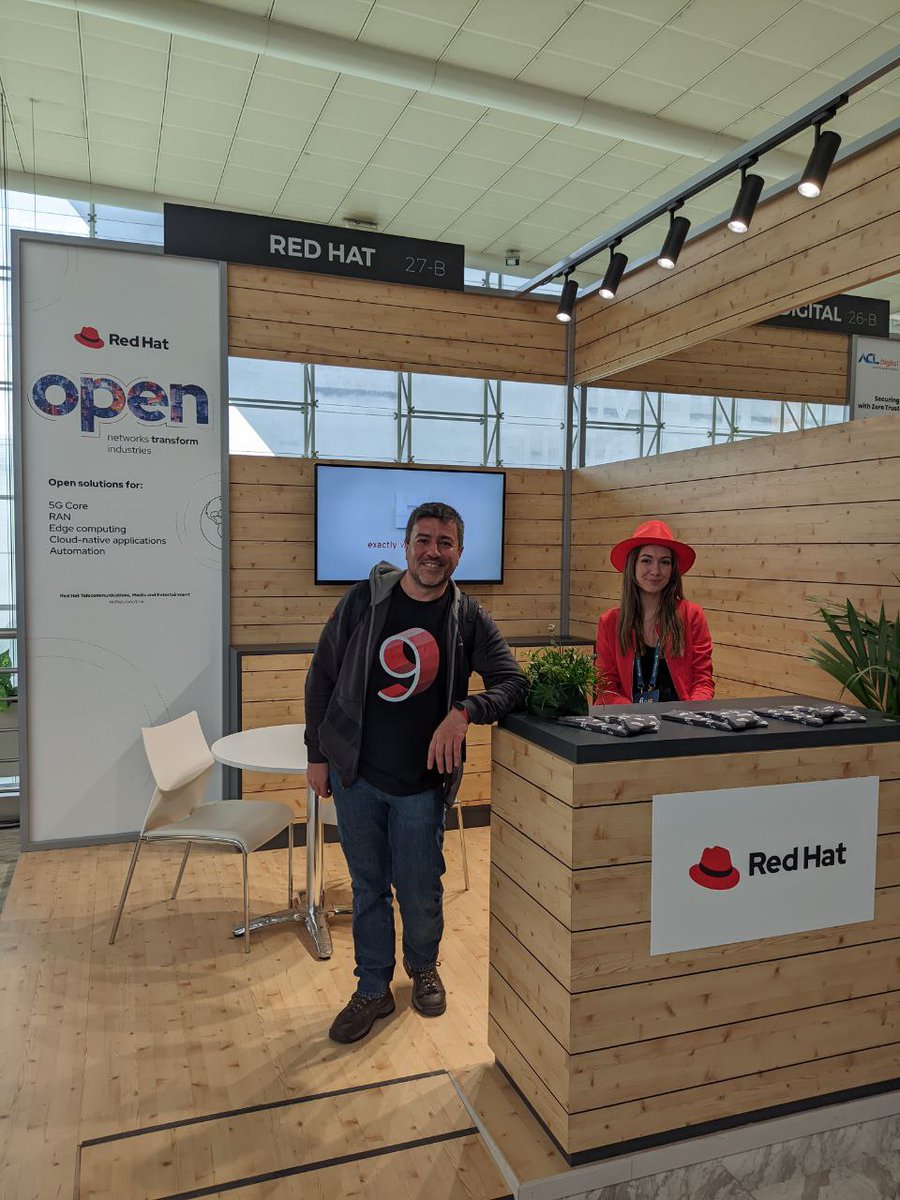 _mmarija's tweet photo. Join our #RedHat team of experts at #FYUZ this week to discuss the future of #telecom and the importance of a stable and reliable #OS foundation #RHEL #RHEL9  

@RHEL https://t.co/m0WqbR6l9d