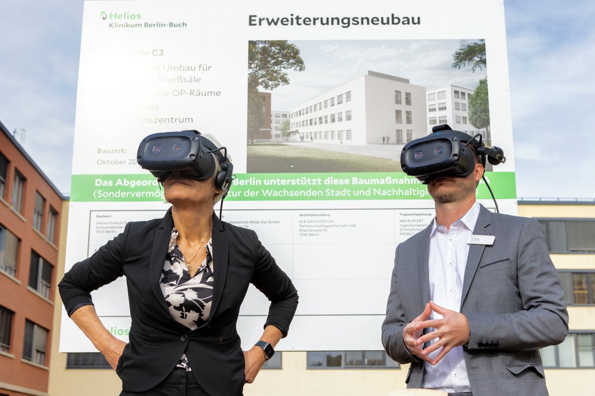Wir blicken in die Zukunft und bauen an!  Mehr Kreißsäle und digitaler OP: Das Helios Klinikum Berlin-Buch hat einen Erweiterungsneubau für rund 20 Millionen Euro gestartet. 👉 fcld.ly/jice4gk #neubau #berlin #pankow #berlinbuch #ehealth #gesundheitswesen <a href="/Helios_Kliniken/">Helios Gesundheit</a>