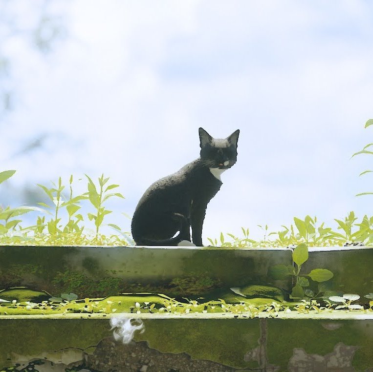 CopiumArt's tweet photo. I recently played Stray 😺 and found a mod that looks very similar to Jade! Overall it was an incredible experience from @HKdevblog that left me breathless and thoughtful.
#Stray #straygame #gaming https://t.co/Wfdbx8vcep