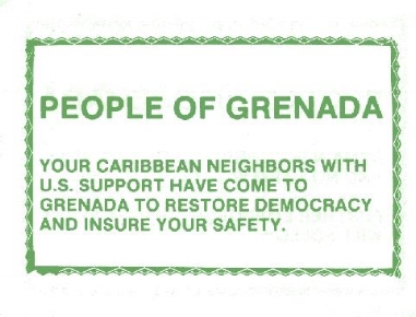After the invasion, the CIA airdropped a comic book over the island. ‘Grenada: Rescued from Rape and Slavery’, quoted Grenadians thanking “President Reagan and their freedom-loving neighbours”. The comic portrayed US soldiers as white saviours ‘liberating’ the people of Grenada.
