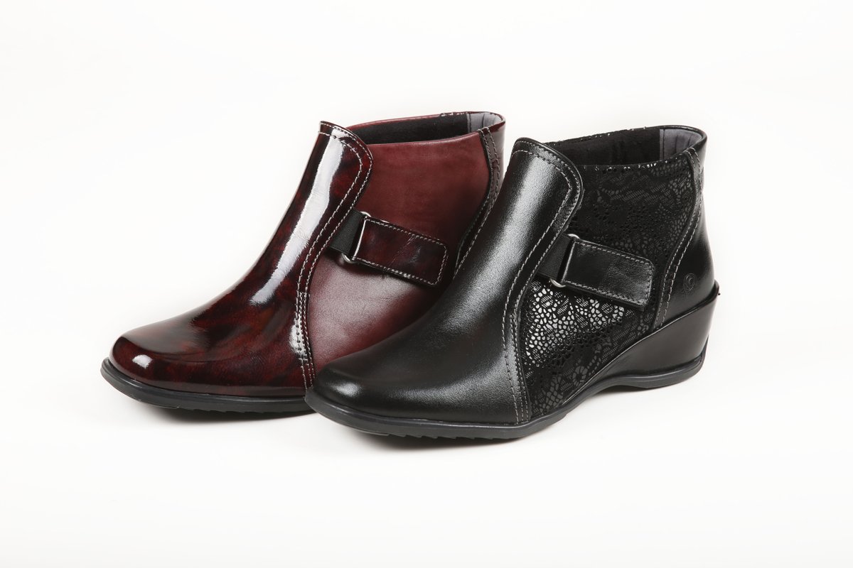 SASHA BY SUAVE: Stylish wide fit ladies boots in E fitting. Touch fastening, removable insole, soft leather, lightweight & supportive. 2 colour options. IN STOCK NOW!
shoesbysuave.co.uk/sasha-ladies-w…
#ladies #ankle #boots #fashion #style #women #bootseason #iloveboots #fashionforward