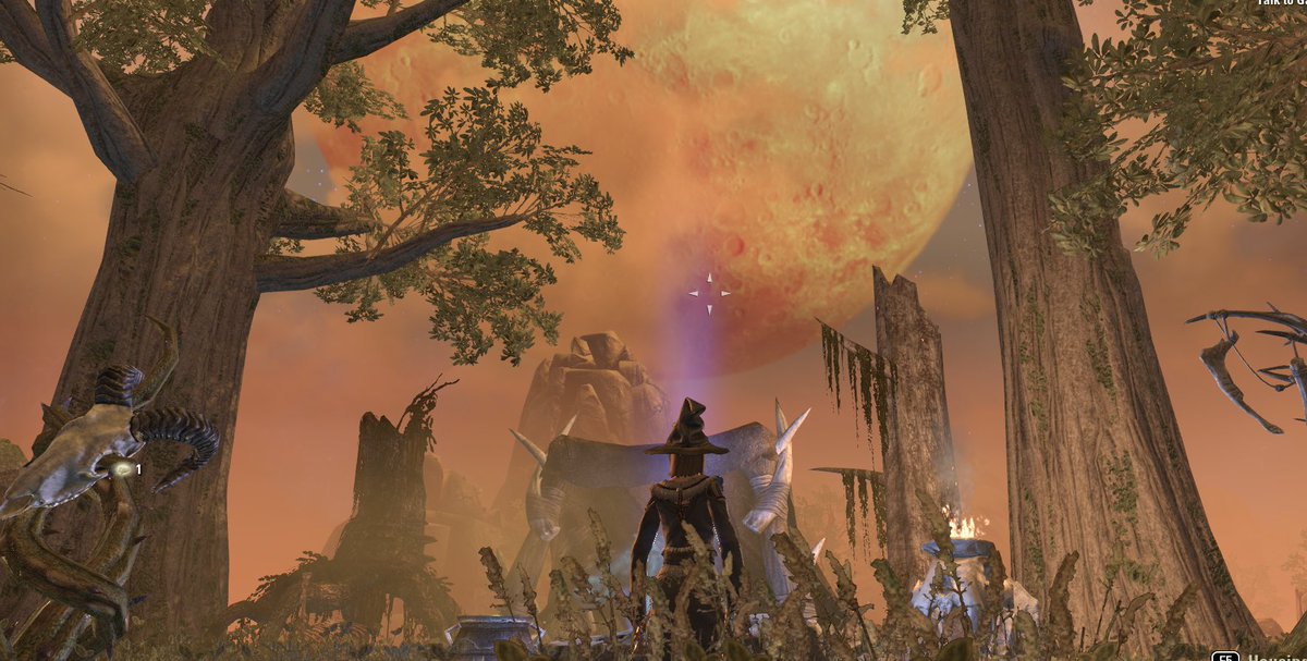 DaedricShadow's tweet photo. Looking for a spell strong enough for anxiety β¦when facing world destroying Daedric Princes and soul shriven perils sounds beautiful in comparison to reality..if I only I could get lost completely here π€ #ESO #huntersglade #witchybosmer #theelderscrollsonline #anxietysucks https://t.co/gP6VAuFFrB