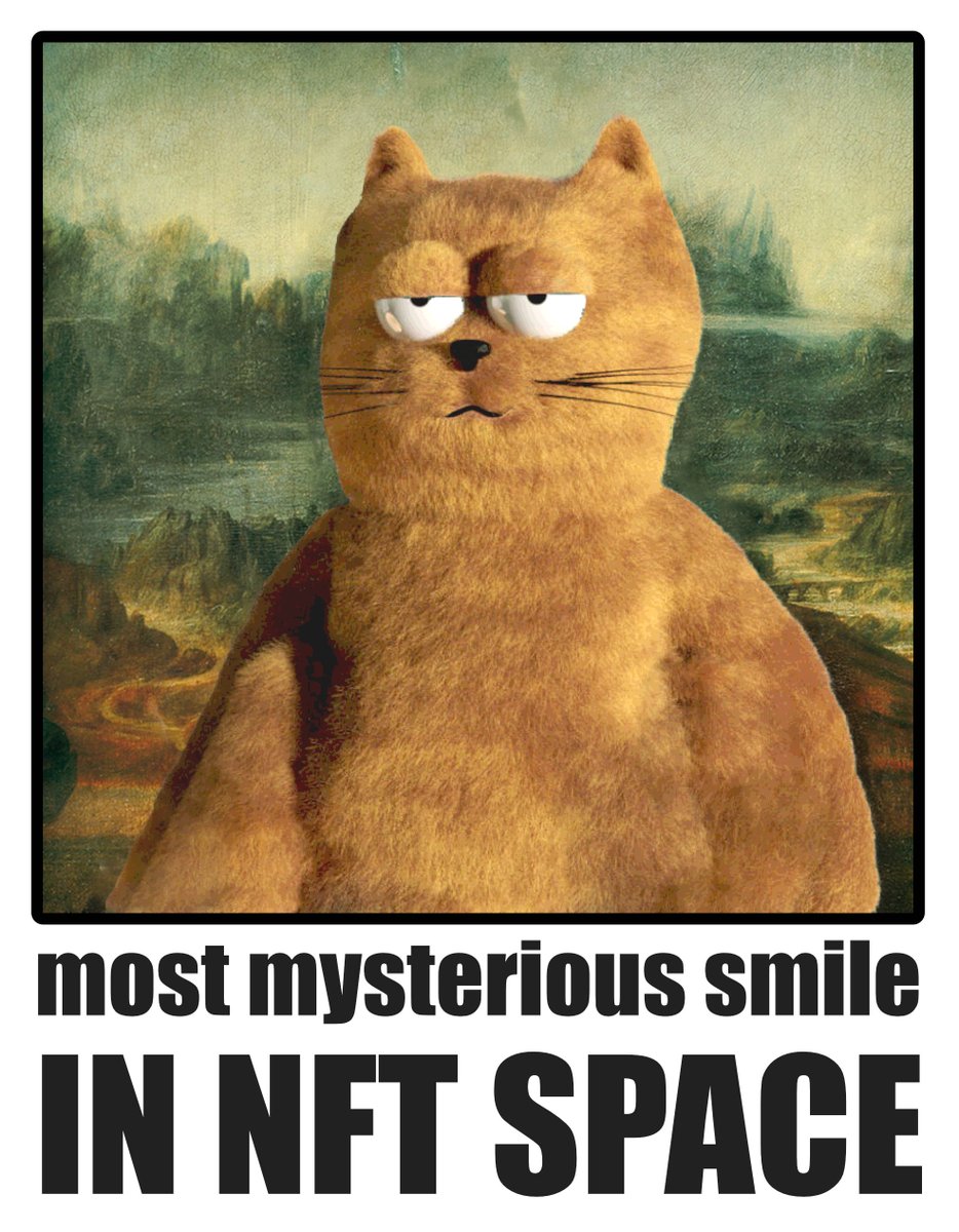real_cat_media's tweet photo. https://t.co/LWYrcfALcb
#nft #nftart #3dart #digitalart #nftollection #collectables #nfcatsclub #digitalartist #catart #monalisasmile #3dcat #3dcharacter #characterdesign #catmemes https://t.co/UFiP1zPJmm