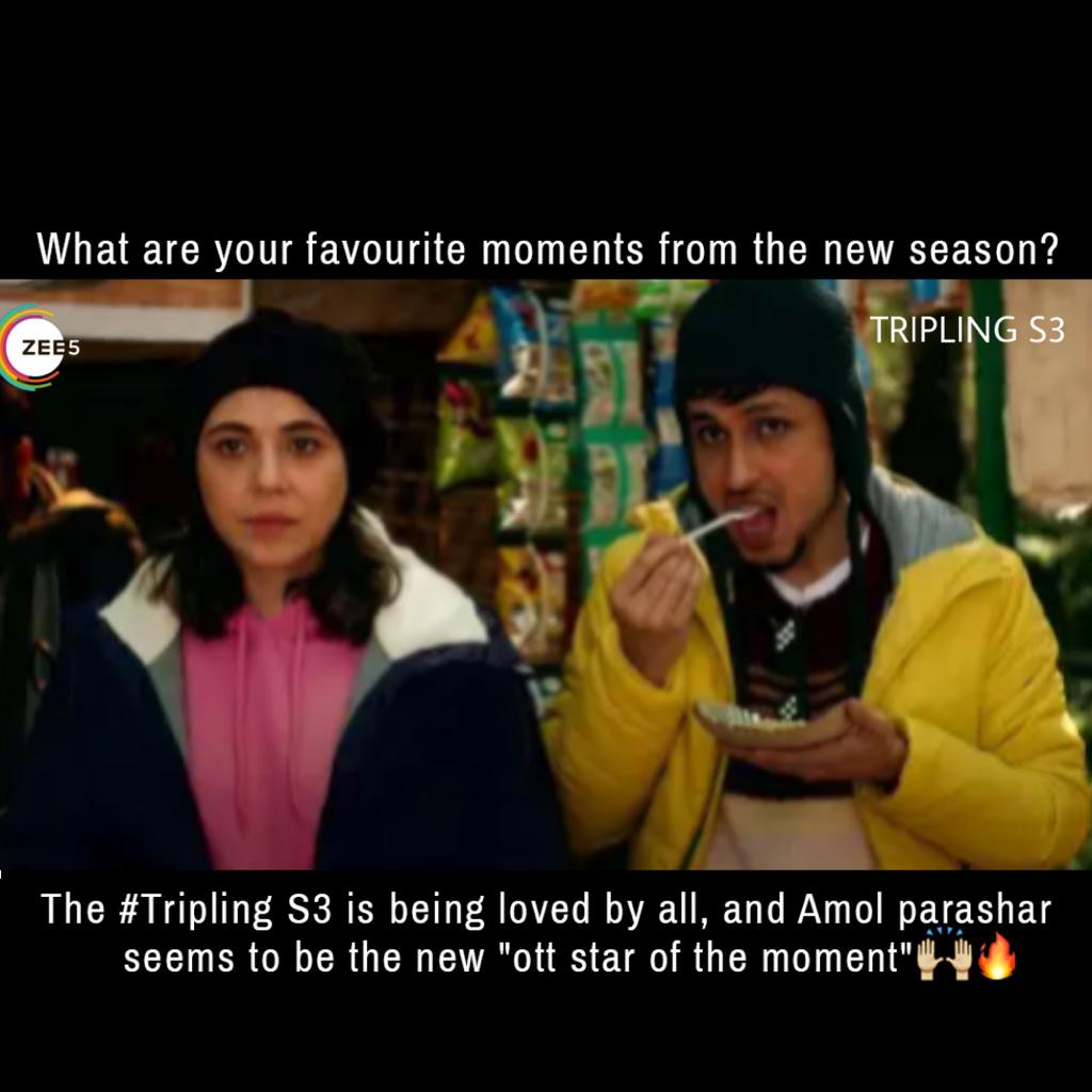 Simranch1233's tweet photo. Time aa.  Gaya Dosto  phir se road trip  enjoy karne ka me iske liye utsahit hun #Tripling #newseason #funseries #series #zee5 #zeeseries @ZEE5India https://t.co/bHcSDCAaEq