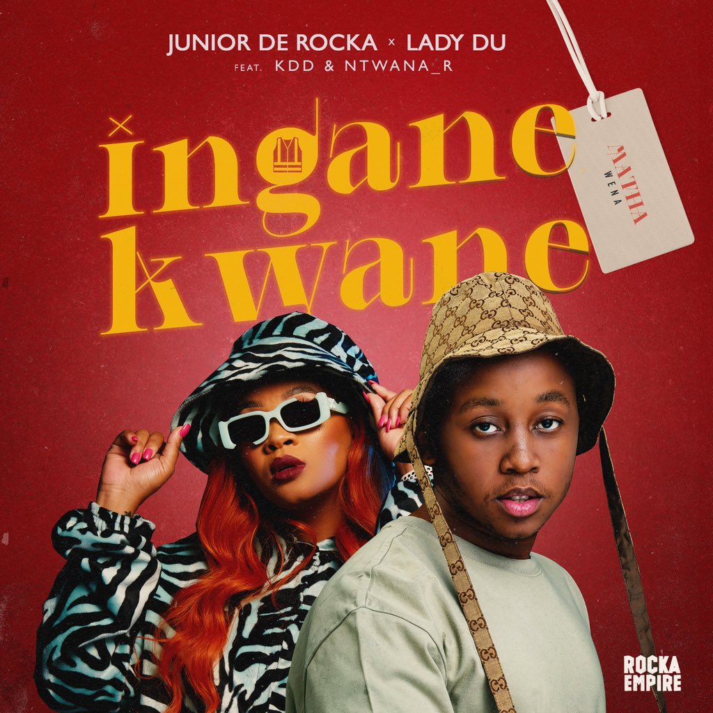 JuniorDeRocka's tweet photo. It's been a while.. But we're BACK 💣 after the smash hit 'Catalia' @Ladydu_sa &amp; I have decided to bless you with another street anthem
INGANEKWANE 🦺🦺 dropping this Friday! https://t.co/aDKW3ok0lL