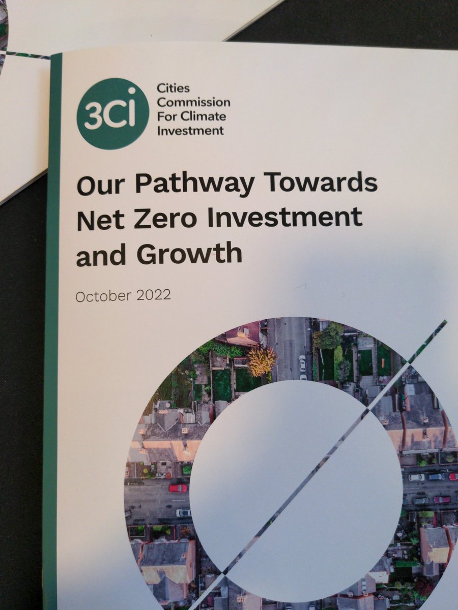 matching money with #NetZero opportunities in cities #3cilondon #climatefinance