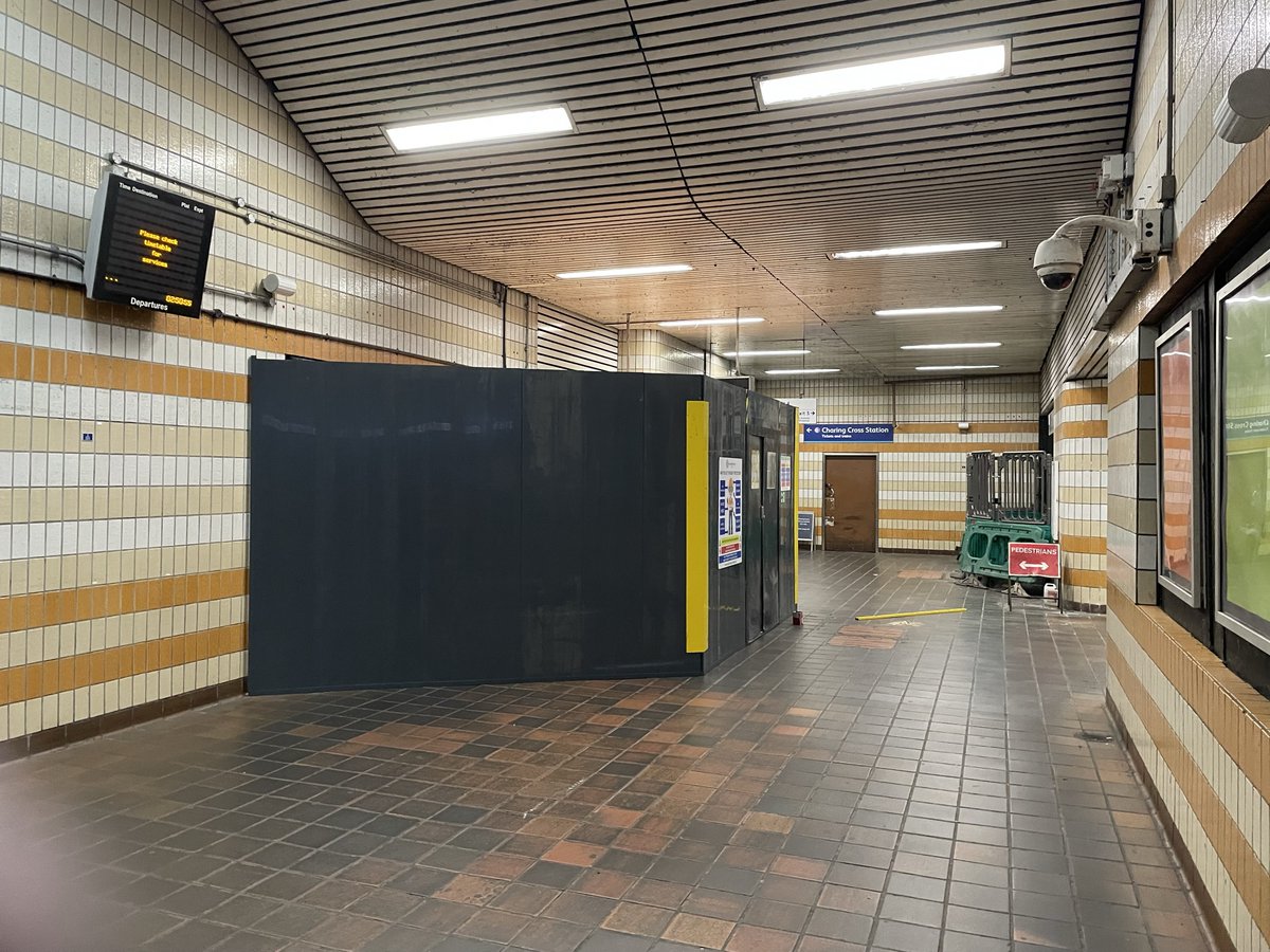 MDConstruction_'s tweet photo. Charing Cross Station 
MD Construction were pleased to work for one of our valued customers assisting with an escalator replacement project. #Construction #escalator https://t.co/58Wrl1QH7a
