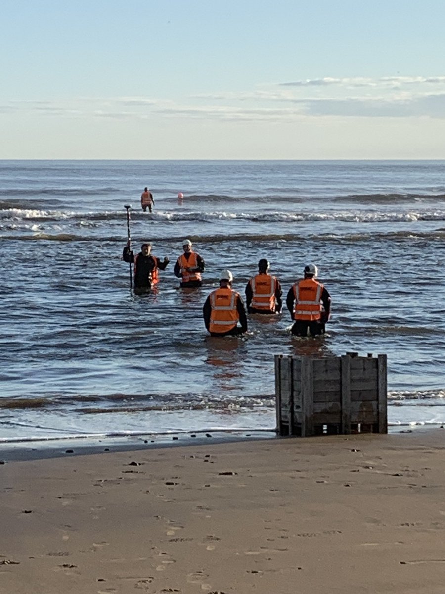 TimSokell's tweet photo. Medieval Water Rituals @whitleybay this morning. https://t.co/Anr7I12k8j