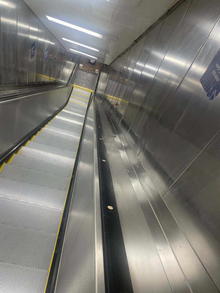 MDConstruction_'s tweet photo. Charing Cross Station 
MD Construction were pleased to work for one of our valued customers assisting with an escalator replacement project. #Construction #escalator https://t.co/58Wrl1QH7a