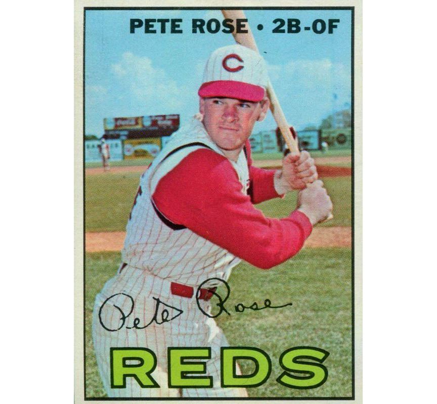 RepackedWax's tweet photo. What's the worst #sportscards trade you made? Or the best? Mine was trading my #1985Fleer Don Mattingly and #1987Topps Jose Canseco to my pal for a 67 Pete Rose in 1988. A no brainer, right? The Rose was a reprint (fine print on back) and a convincing one. 12 y.o. me cried a lot. https://t.co/1fK0z7GCxh