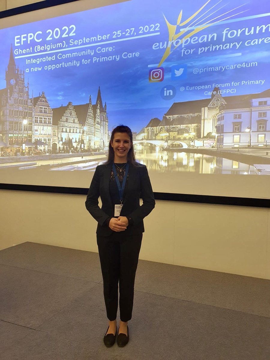 UMariborFHS's tweet photo. Our Doctoral student @patricijalun was chosen as a member of the #EFPC organization's board for the period of 3⃣ years, making her the only representative of nursing👩⚕️ and Slovenia.🇸🇮 https://t.co/uSzFImUimp
