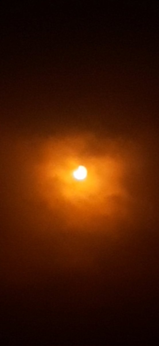 @RoyalAstroSoc Here's mine captured on a phone camera using my Sky at Night magazine eclipse glasses.