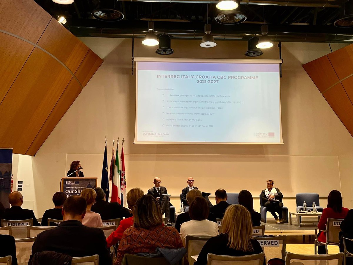 TecheraProject's tweet photo. 📆On 24th October #techeraproject partners attended the annual event of the Italy-Croatia PROGRAMME held in Venice, which comes at a crucial stage of European programming: the closure of the 2014-20 cycle and the launch of the 2021-27 period.
#techeraproject
#interregitalycroatia https://t.co/Y7YfyutxGo