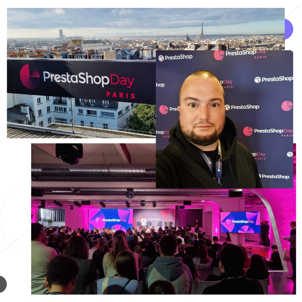 lahautesociete's tweet photo. Retour sur le #PrestashopDay : une journée sur les toits de Paris, entre #experts du digital dédiée au CMS français spécialiste du #ecommerce.
#PSDParis @prestashop #Digital #Agency #Tech #Paris #Innovation #CMS #FrenchTech https://t.co/FUxRXUSGV4