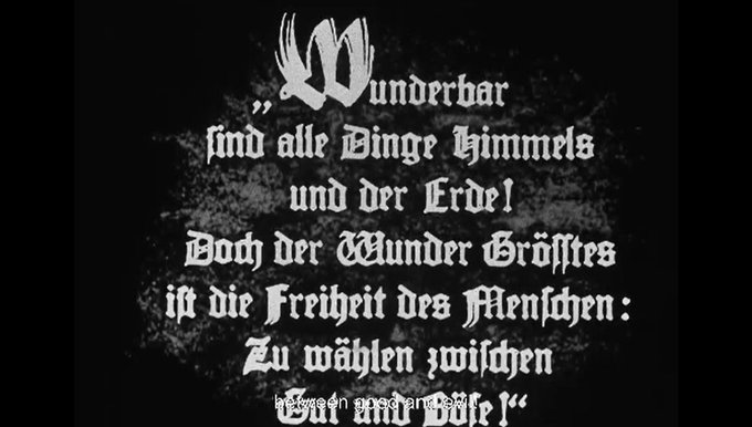 Original title: Faust: Eine deutsche Volkssage
The demon Mephisto wagers with God that he can corrupt a mortal man's soul.
Director
F.W. Murnau
Writers
Gerhart Hauptmann(titles)Hans Kyser(titles)Johann Wolfgang von Goethe(play "Faust")
Stars
Gösta EkmanEmil JanningsCamilla Horn