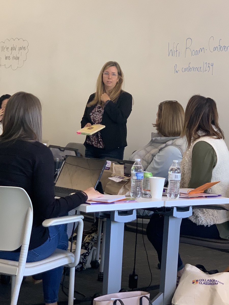 alcp's tweet photo. Experiencing a #Writing Lesson! The teacher is reading a mentor text for us to learn more about personal narrative! Such a joy to be taught this way! So engaging and interesting! @CollabClassroom #collaborativeliteracy #newtocoaching https://t.co/t8zQ0yWUYu