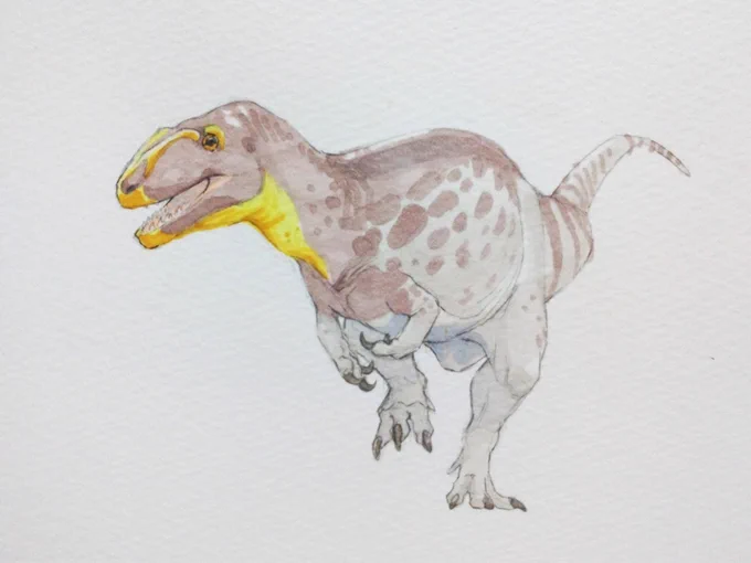 Sinraptor  #恐竜  #dinosaur  #お絵描き 