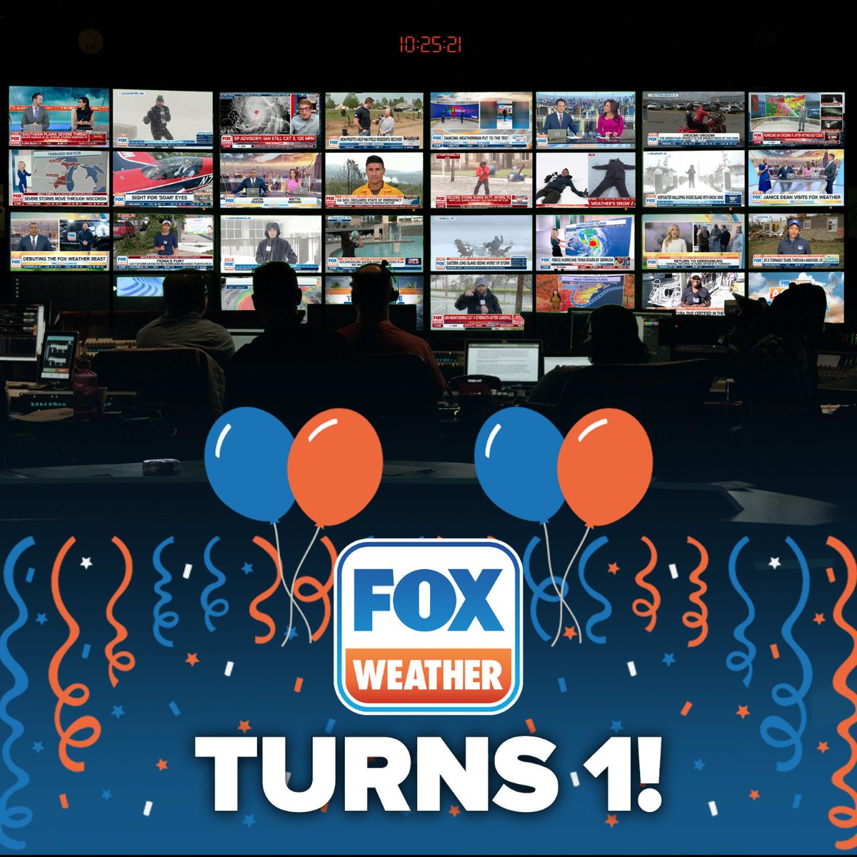 Happy Birthday Fox Weather!!