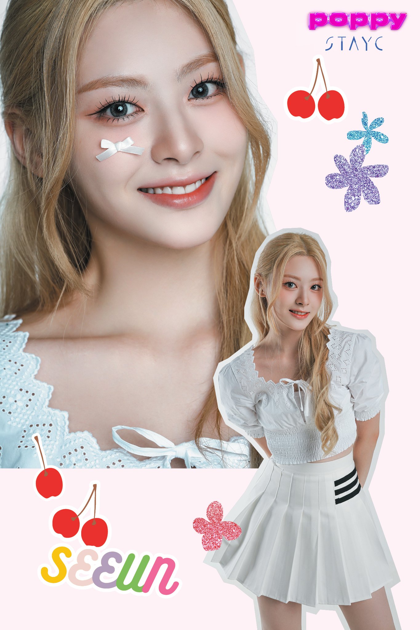 STAYC シウン タワレコ 渋谷 A賞 直筆サイン入り チェキ POPPY