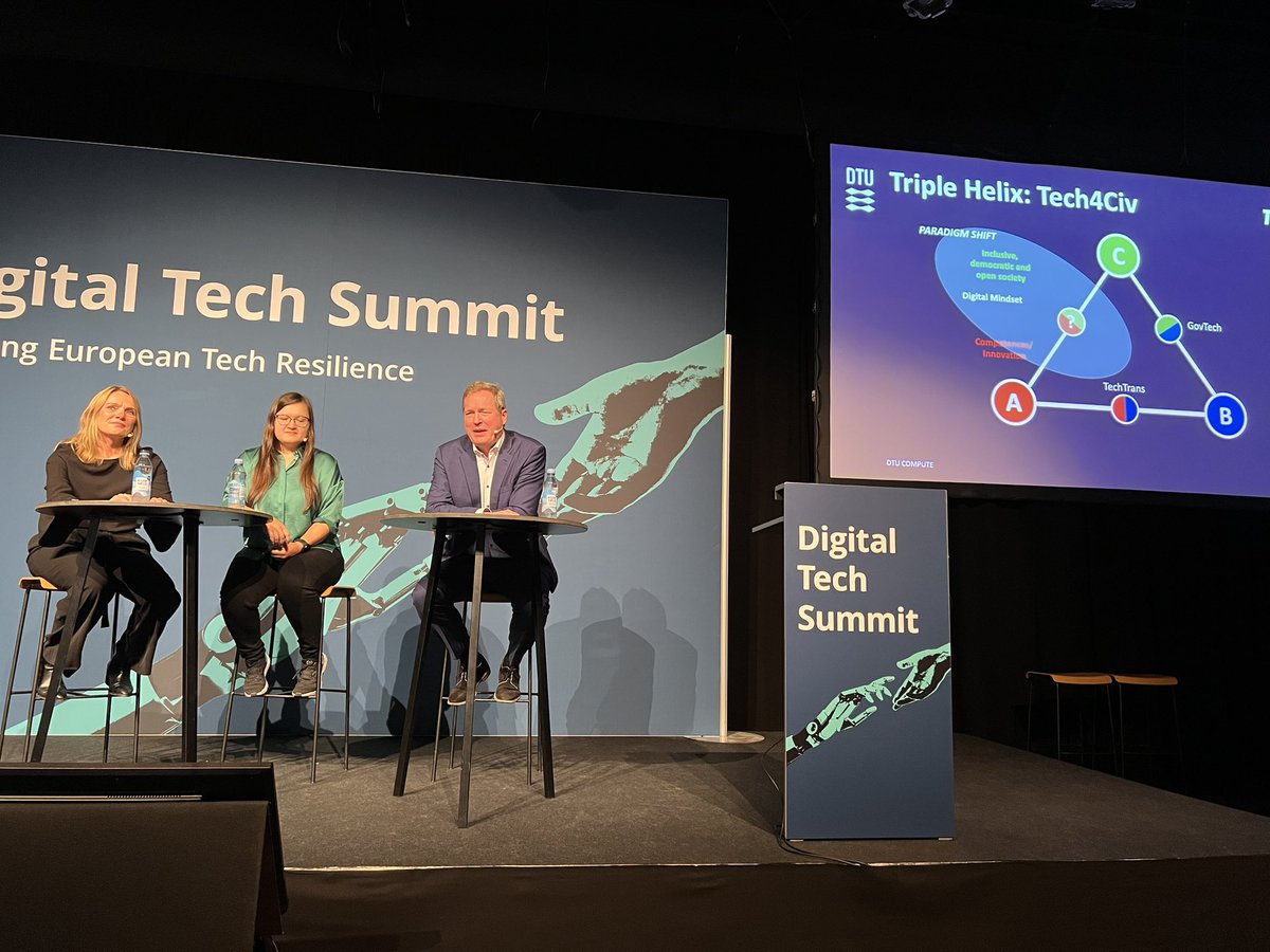 Universities play a key role in GovTech, Carsten Orth, senior Vice President @DTU presenting at Digital Tech Summit <a href="/DTU_Compute/">DTU Compute</a> #digitalDTU