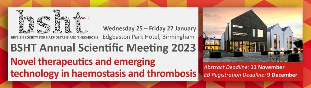 British Society for Haemostasis & Thrombosis tweet media