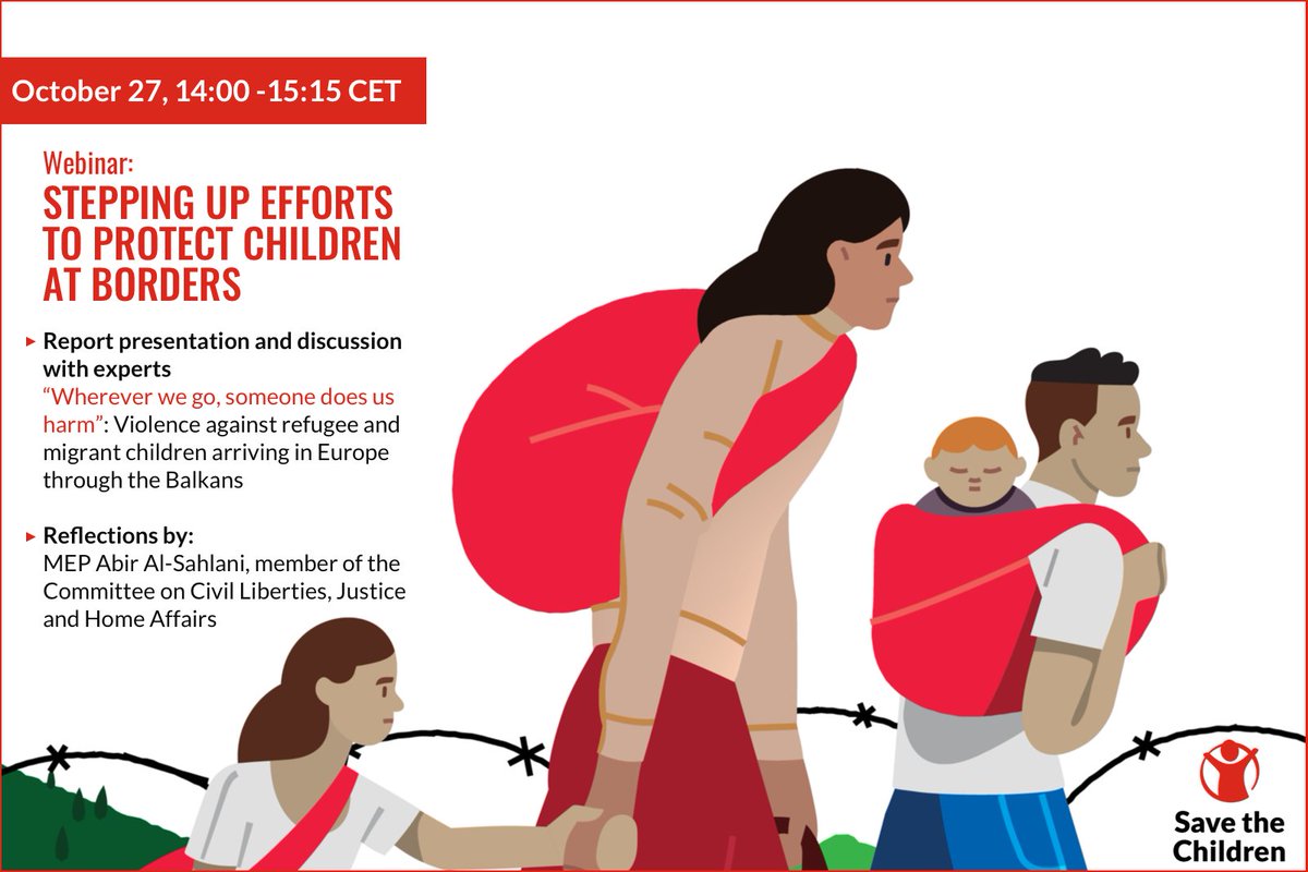 This Thursday, @SavetheChildrenEU launch their new report on violence against refugee children in the Balkans.

The IRC’s <a href="/MarthaRoussou/">Martha Roussou</a> will be in attendance speaking about the practice of illegal pushbacks taking place at Europe’s borders.

Register now: forms.office.com/pages/response…