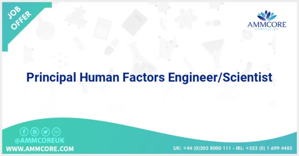 AmmcoreUK's tweet photo. New Job!! Principal Human Factors Engineer/Scientist. https://t.co/FcxZnAVvoG https://t.co/y4l0Bmjvv0