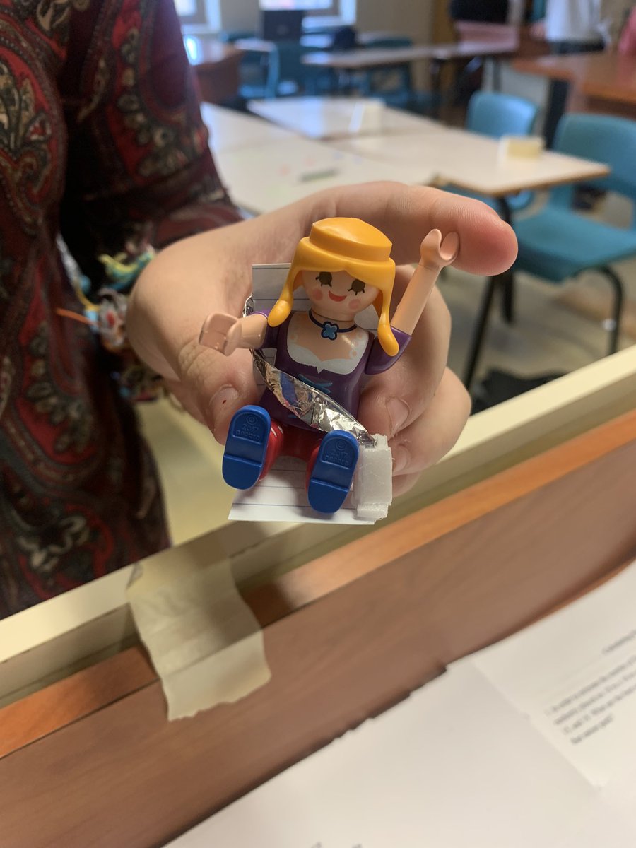 mssheppard_'s tweet photo. Sci 9 Ss are finishing off the space unit by creating crew modules. All astronauts must stay in their seats(can’t be glued or taped) and the door latch must stay closed during the drop. Problem solving skills &amp; creativity is really shining through! @BaccalieuSchool @NLESDCA https://t.co/8jLSygA89r